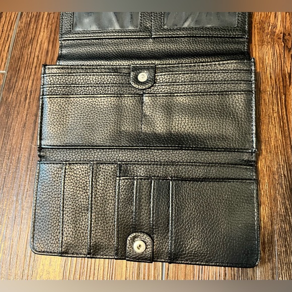 Giani Bernini trifold leather wallet. Black. - Picture 5 of 16